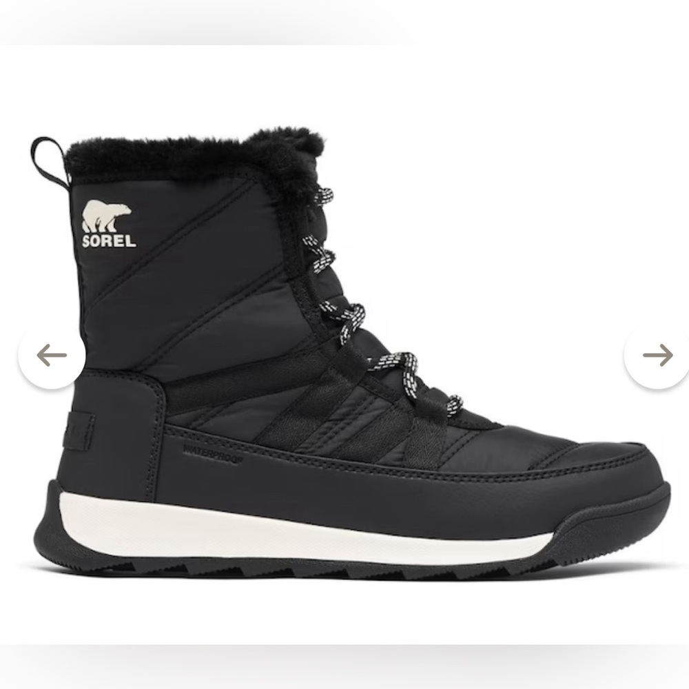 Sorel Whitney II Short Lace Waterproof Boots Size 8